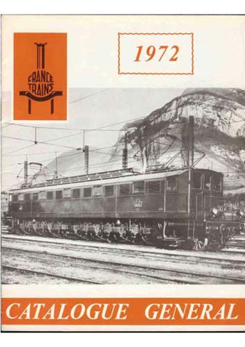 France Trains - Catalogue 1972