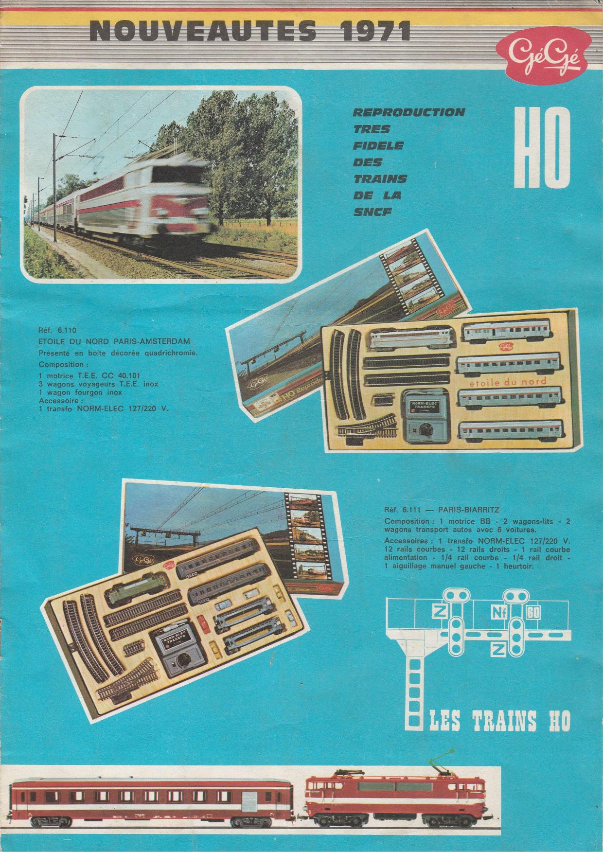 Gégé - catalogue 1971