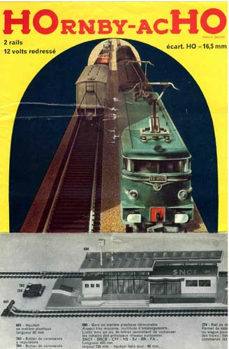 Hornby Acho - Catalogue FR 1960