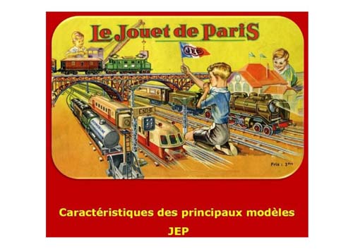 Jep - Brochures des principaux modèles produits par JEP