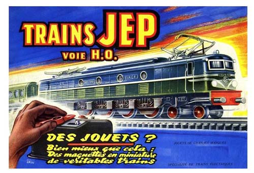 Jep - Catalogue 1957 voie HO