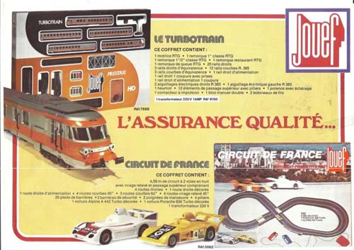 Jouef - Brochure Coffrets 1979