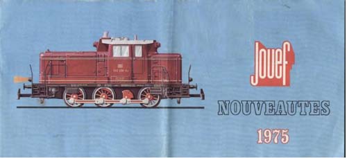 Jouef - Catalogues Nouveautés 1975