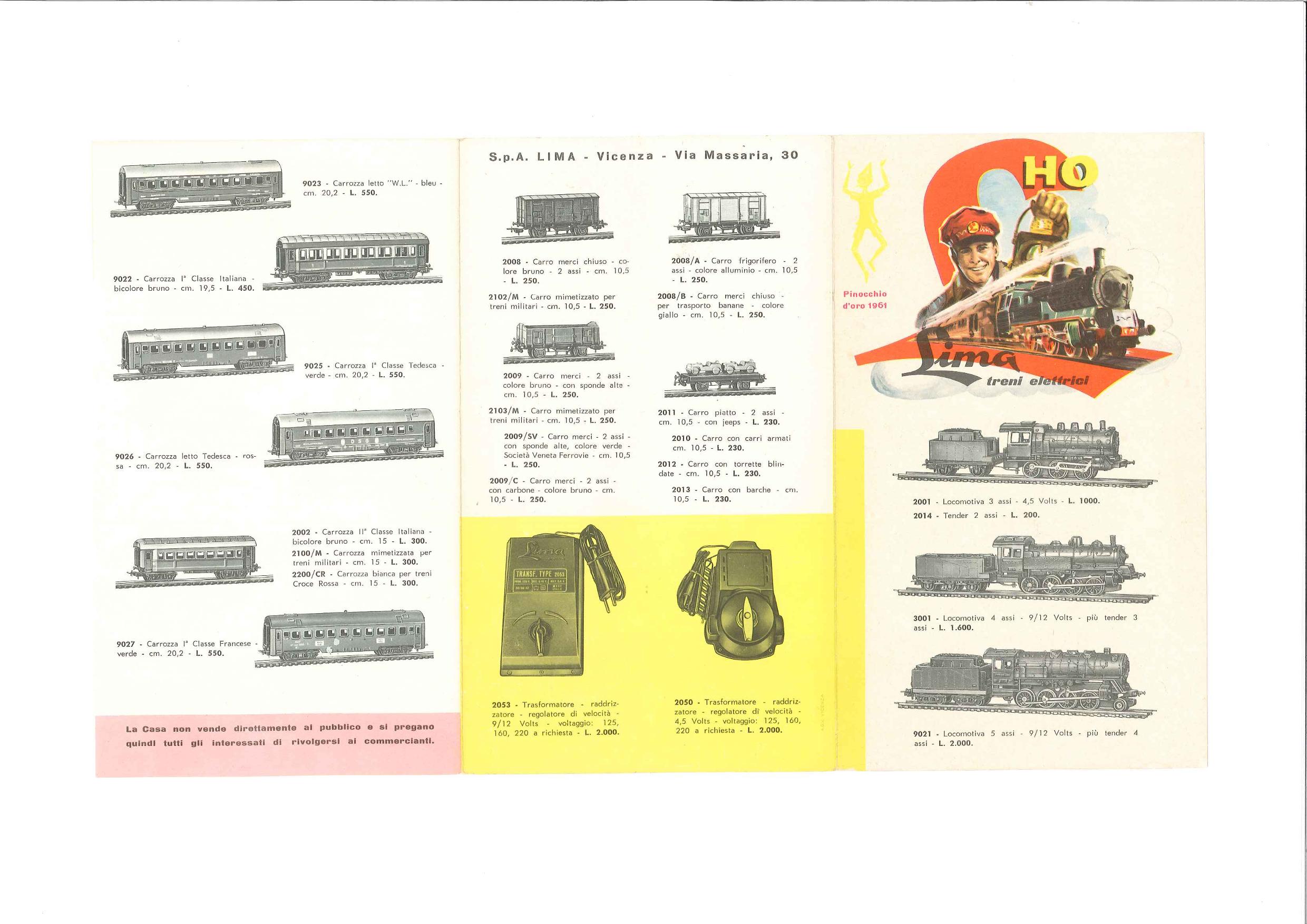 Lima - Catalogue 1961