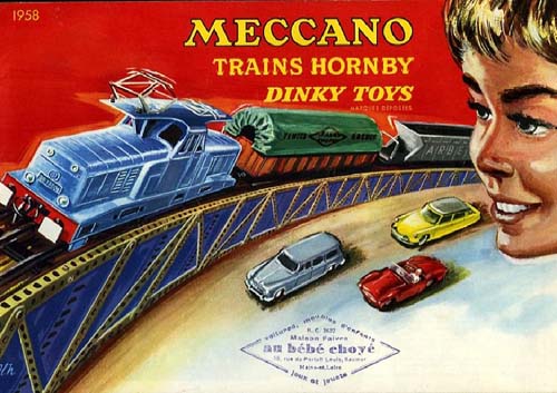 Meccano Hornby Dinky toys - Catalogue FR 1958