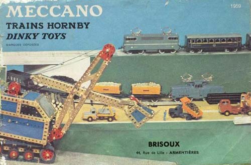 Meccano Hornby Dinky toys - Catalogue FR 1959
