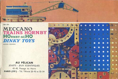Meccano Hornby Dinky toys - Catalogue FR 1960-61