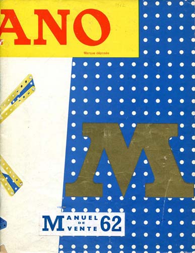 Meccano Hornby Dinky toys - Catalogue FR 1962